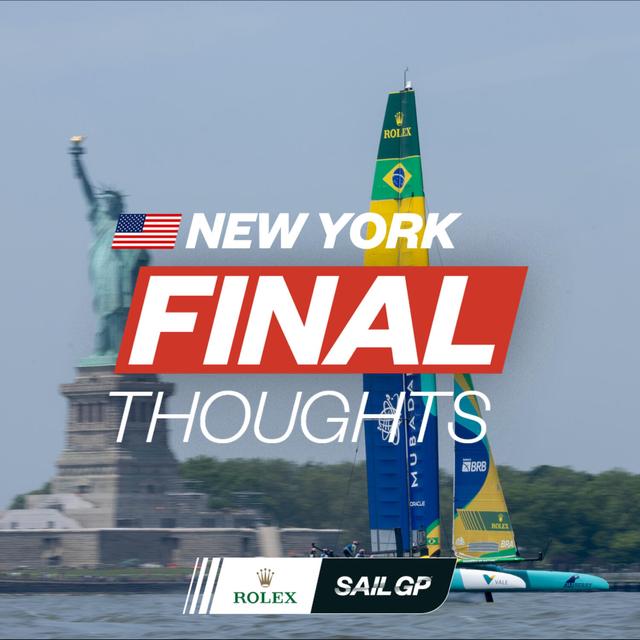 Final Thoughts | Takeaways from SailGP in NYC - podcast episode cover