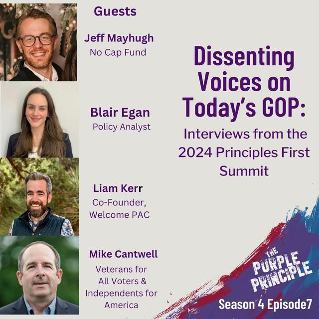 Dissenting Voices on Today’s GOP: Interviews from The 2024 Principles First Summit - podcast episode cover
