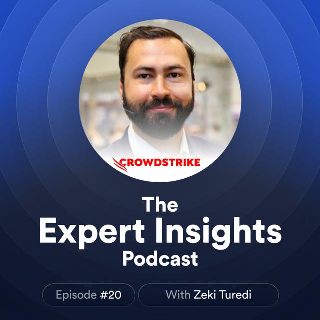 #20 - New Cybersecurity Opportunities With AI (Zeki Turedi, Crowdstrike) - podcast episode cover
