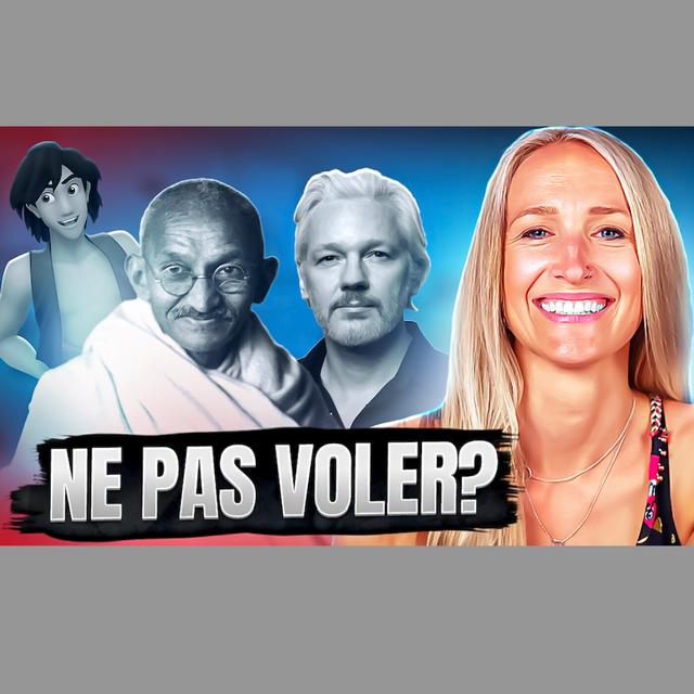 ASSANGE, ALLADIN ET GANDHI DANS ASTEYA: Le non-vol | Les Yoga Sutras de Patanjali | 5MIN POUR COMPRENDRE LE YOGA - podcast episode cover