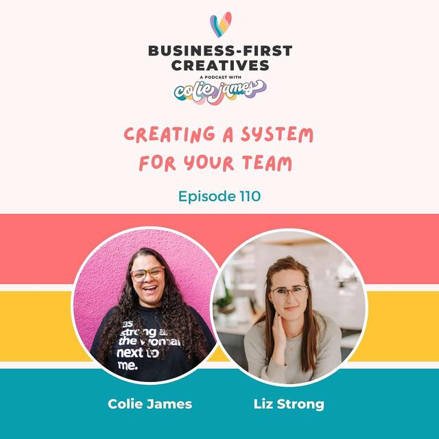 Creating a System for Your Team (Building a Team Series) with Liz Strong - podcast episode cover