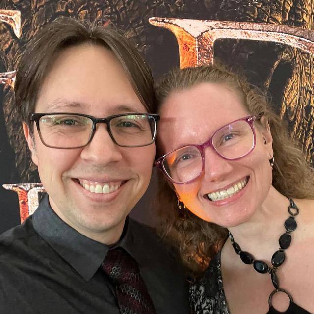 Language Creators (Conlangers) David J. Peterson and Jessie Peterson - podcast episode cover