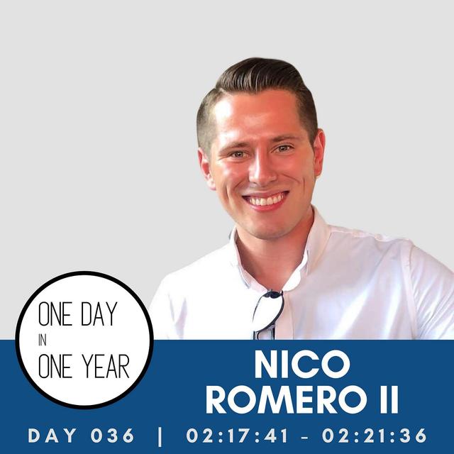 036 - Nico Romero II  |  02:17:41 - 02:21:36 - podcast episode cover