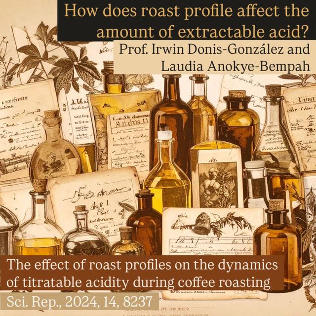 Ep25. Does acidity depend on roast profile? with Laudia Anokye‑Bempah and Dr. Irwin Donis-González - podcast episode cover