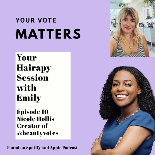 Episode 10: Nicole Hollis creator of @beautyvotes - podcast episode cover