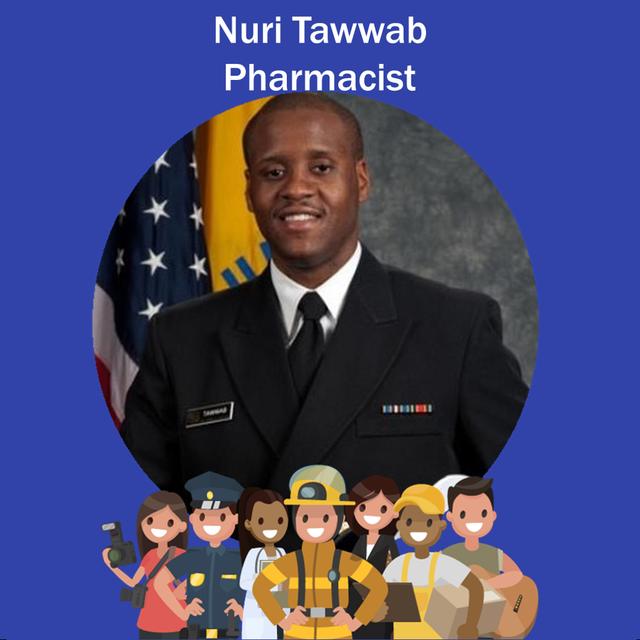 118: Pharmacist – Nuri Tawwab is a Pharmacist and a Senior Regulatory Project Manager for the FDA - podcast episode cover