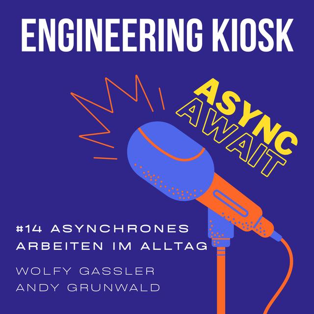 #14 async und await: asynchrones Arbeiten im Alltag - podcast episode cover
