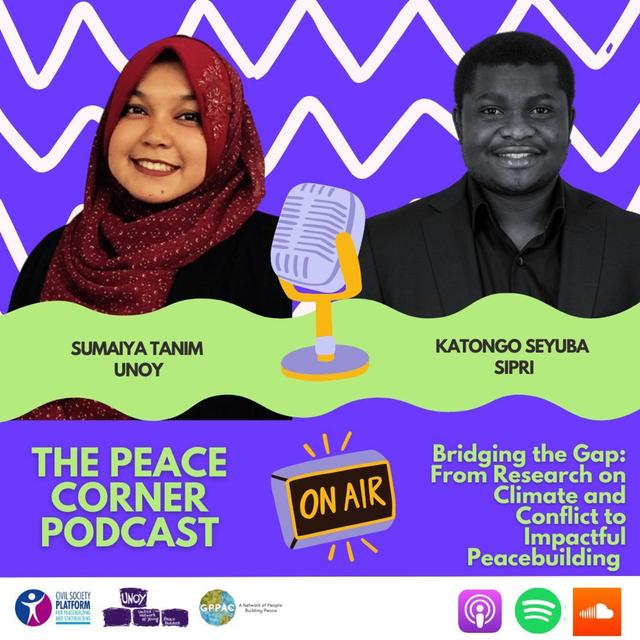 Bridging the Gap: From Research on Climate and Conflict to Impactful Peacebuilding(S07 E07) - podcast episode cover