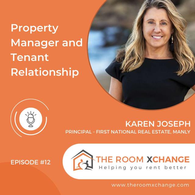 Property Manager and Tenant Relationship with Karen Joseph - podcast episode cover