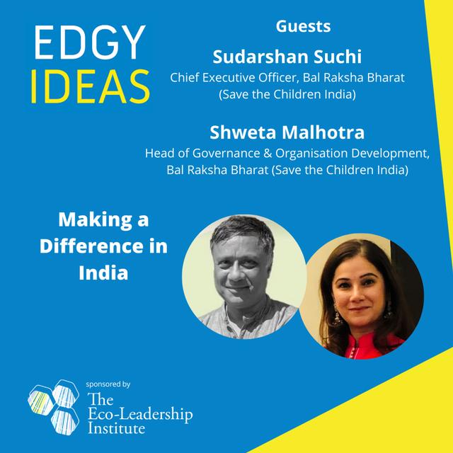 75: Making A Difference in India with Sudarshan Suchi and Shweta Malhotra - podcast episode cover