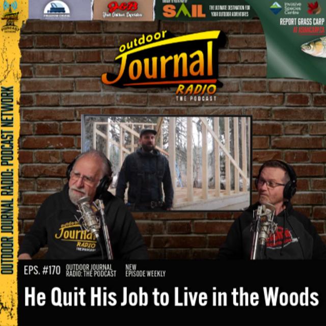 Episode 170: He Quit His Job to Live in the Woods (w/ Shawn Trudel of Cabin River Outdoors) - podcast episode cover