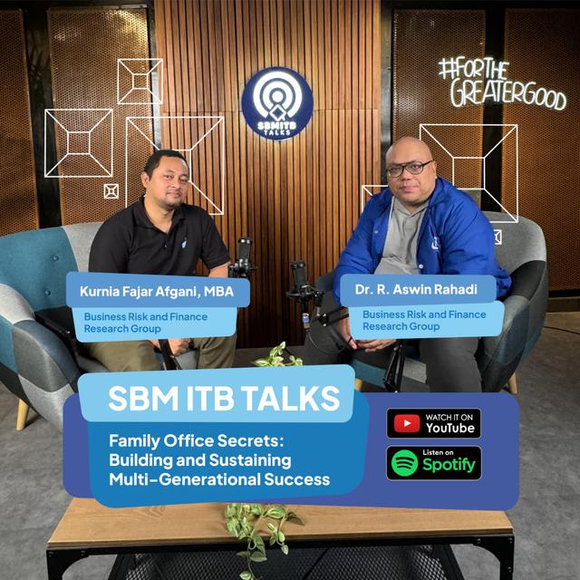 SBM ITB Talks: Family Office Secrets - Building and Sustaining Multi-Generational Success - podcast episode cover