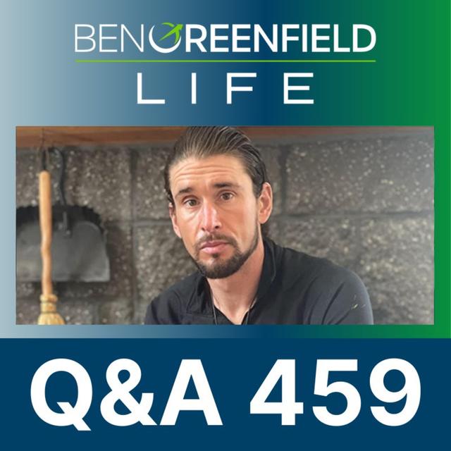 Q&A 459: Ben's Take On The New Fat Loss Drug Craze, Foods That Look Like The Organ They Heal, Lung Health Hacks, Toilet Pooping Tips & Much More. - podcast episode cover