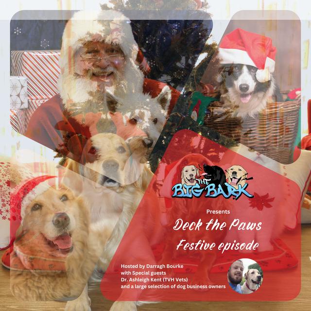 The Big Bark - Episode #86 - Deck the Paws - festive special - podcast episode cover