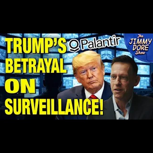 Trump Implementing MASS SURVEILLANCE SYSTEM In U.S.! w/ Derrick Broze - podcast episode cover