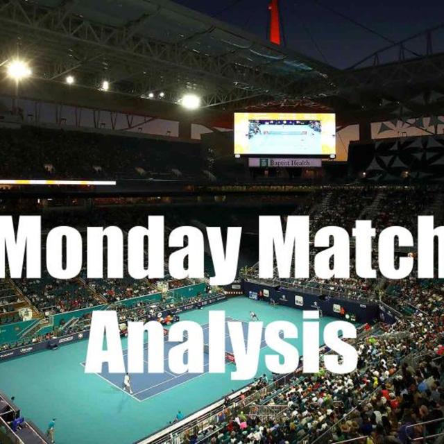 Miami Open 2022 PREVIEW + PREDICTIONS | Monday Match Analysis - podcast episode cover