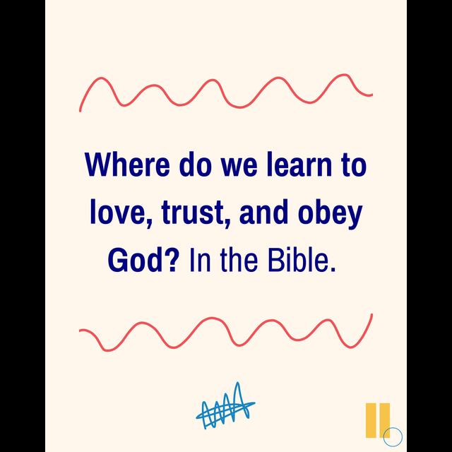 Where Do We Learn To Love, Trust, and Obey God? Can We Trust the Bible? - podcast episode cover