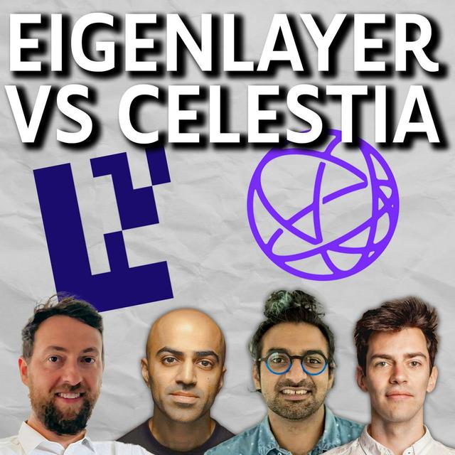 The Chopping Block: EigenLayer Launch, Celestia Controversy, and Ethereum’s Future - Ep. 714 - podcast episode cover