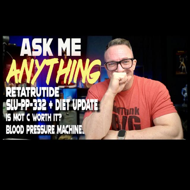 Ask Me Anything 2 - Scott McNally - My Embarrassing Diet Side Effect😂 SLU-PP-332 Update + Retatrutide - podcast episode cover