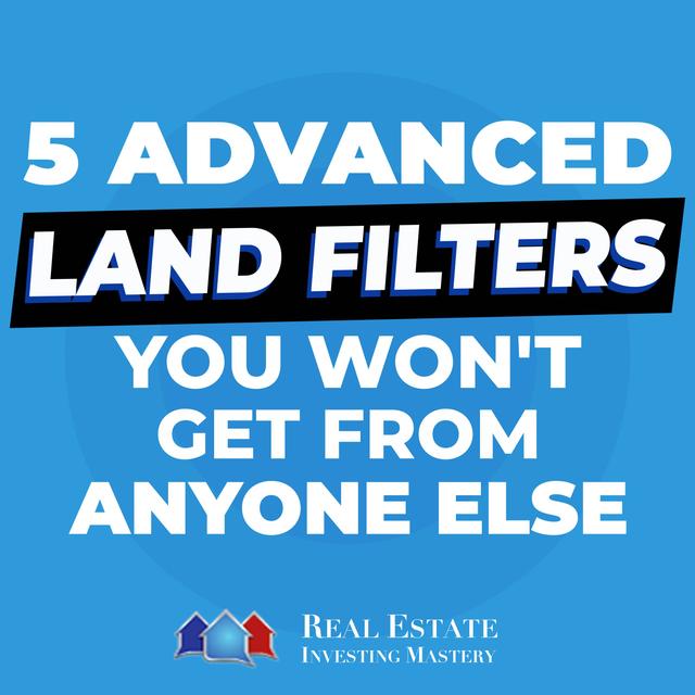 5 Advanced Land Filters You Won't Get From Anyone Else but Daniel Apke at The Land Portal » 1371 - podcast episode cover