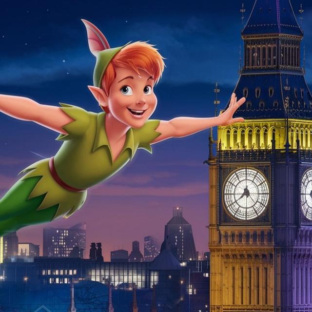 ✨Peter Pan en Audiocuentos.net: ¡Vuela a Nunca Jamás!🏴‍☠️🌟 - podcast episode cover