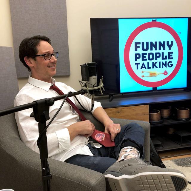 Writer and Comedian Stephen Strauss - A Kangaroo, an Arrest, and a Strange Tie - podcast episode cover