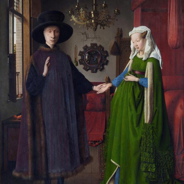 Ep. 41 - Jan Van Eyck's "Arnolfini Portrait" (1434) - podcast episode cover