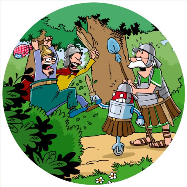 Von Asterix zu Arminius - podcast episode cover