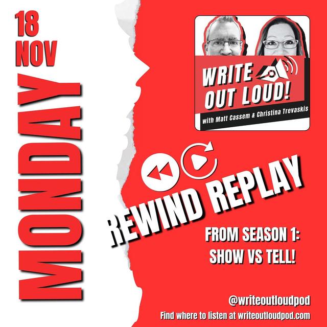 Rewind Replay: Show vs Tell from Season 1 - podcast episode cover