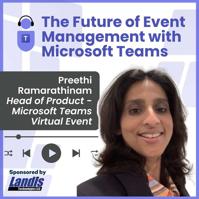 The Future of Event Management with Microsoft Teams - podcast episode cover