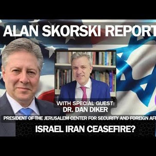 Alan Skorski Interviews Dr. Daniel Diker on Iran - Alan Skorski Reports - podcast episode cover