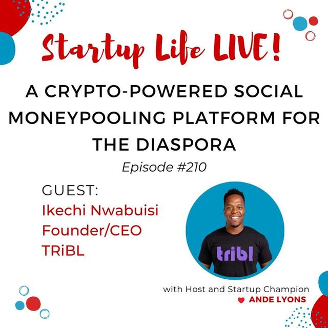 EP 210 A Crypto-Powered Social Moneypooling Platform for the Diaspora - podcast episode cover