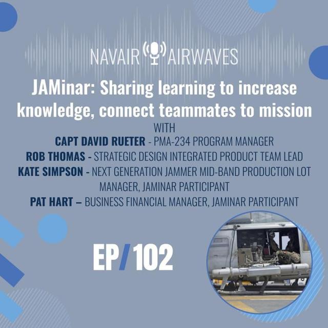AirWaves #102: JAMinar - Sharing learning to increase knowledge, connect teammates to mission - podcast episode cover