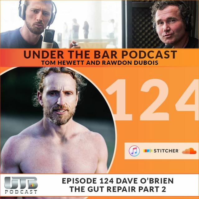 UTB 124 Dave O'Brien - The Gut Repair Part 2 - podcast episode cover