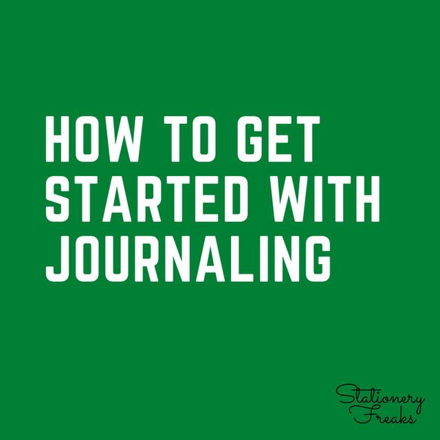 How to get started with journaling - podcast episode cover