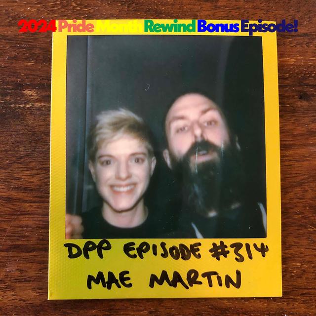 Pride Month Rewind 3 • Mae Martin • Distraction Pieces Podcast with Scroobius Pip - podcast episode cover