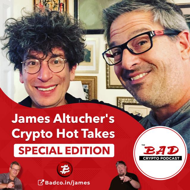 James Altucher's Crypto Hot Takes SPECIAL EDITION - podcast episode cover