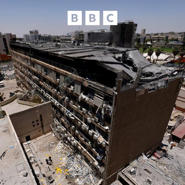 Israeli hospital hit by Iranian missile - podcast episode cover