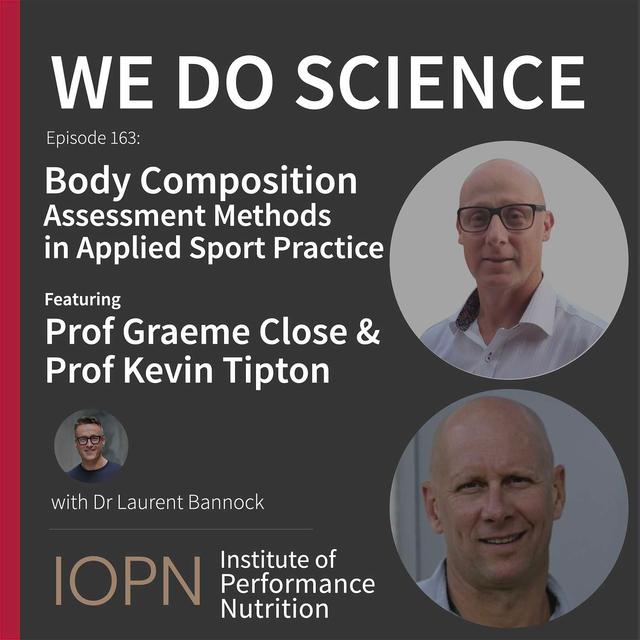 "Body Composition Methods in Applied Sport Practice" with Prof Graeme Close and Prof Kevin Tipton - podcast episode cover