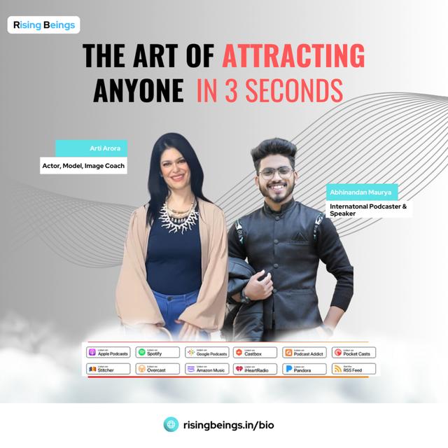 Art of Attracting Anyone in 3 sec - podcast episode cover