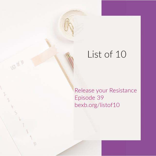 Open your Mind with a List of 10 - podcast episode cover