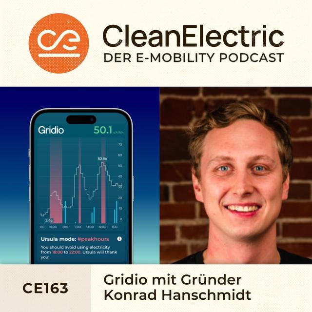 CE163 Gridio mit Gründer Konrad Hanschmidt - podcast episode cover