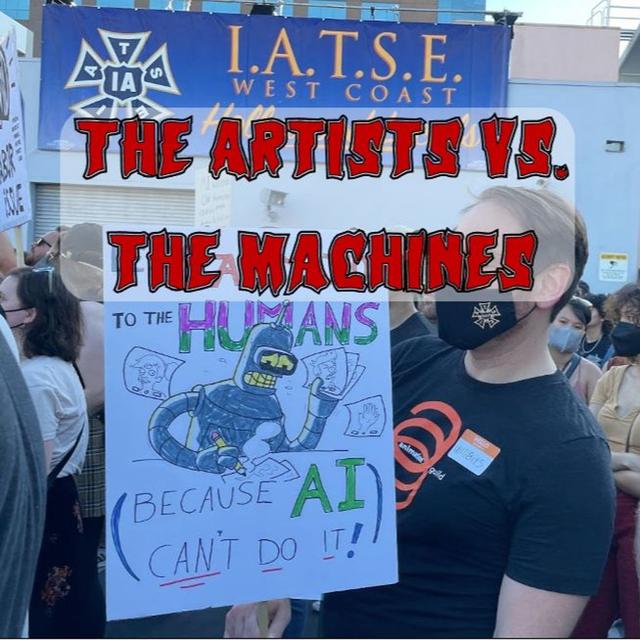 361. The Artists vs. the Machines (ft. Brian Merchant) - podcast episode cover