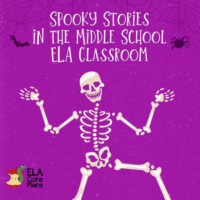 Spooky Stories in the Middle School ELA Classroom for October - podcast episode cover