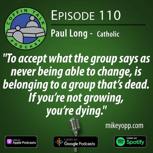 #110 - Paul Long - A Catholic - "Can I Do That?" - podcast episode cover