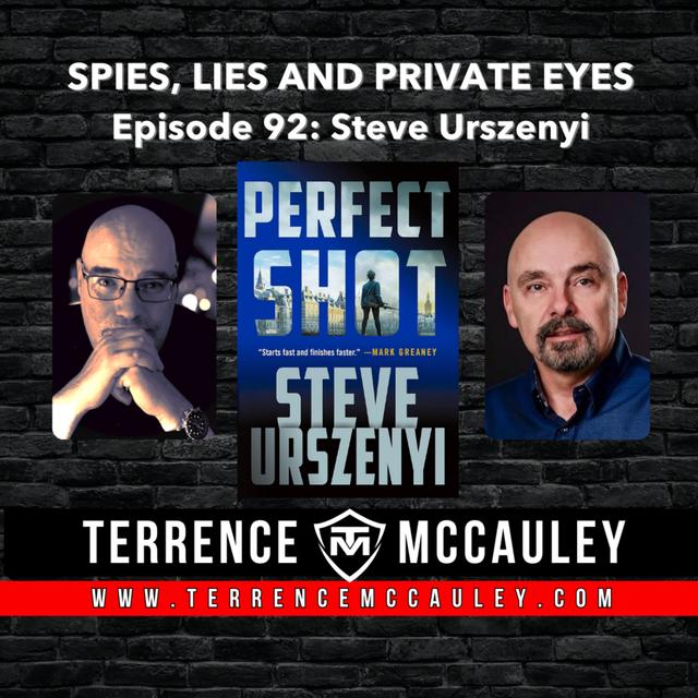 Steve Urszenyi's PERFECT SHOT: a female former sniper uncovers a global nuclear threat - podcast episode cover