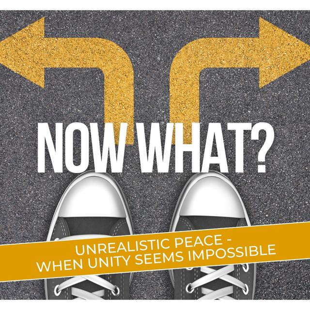 Unrealistic Peace - When Unity Seems Impossible. A Sunday Sermon. - podcast episode cover