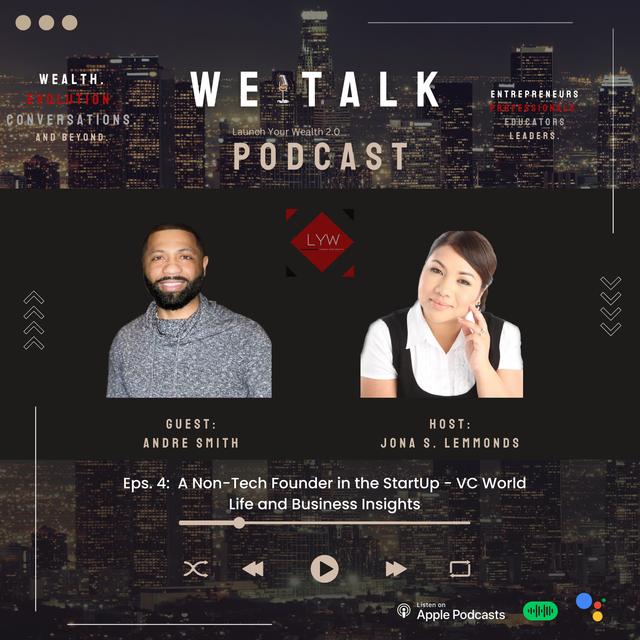 Becoming a Startup, Non-Tech Entrepreneur - podcast episode cover
