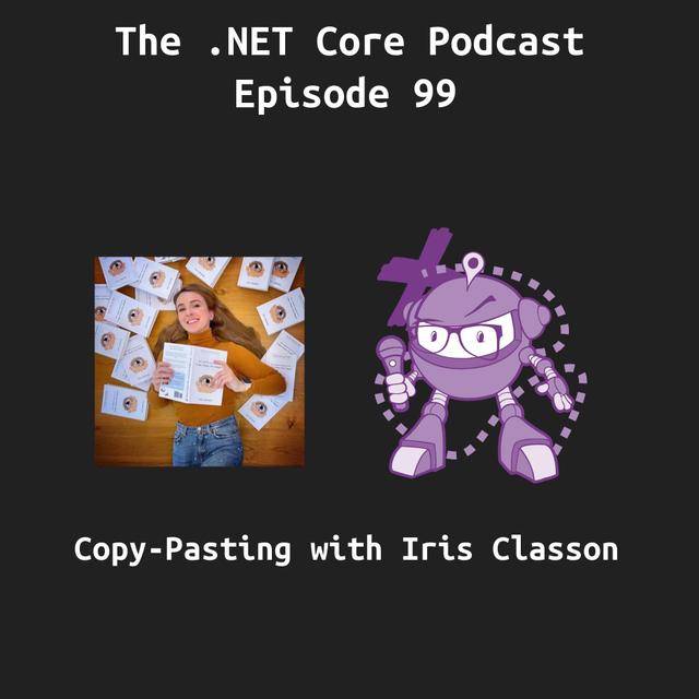 Copy-Pasting with Iris Classon - podcast episode cover