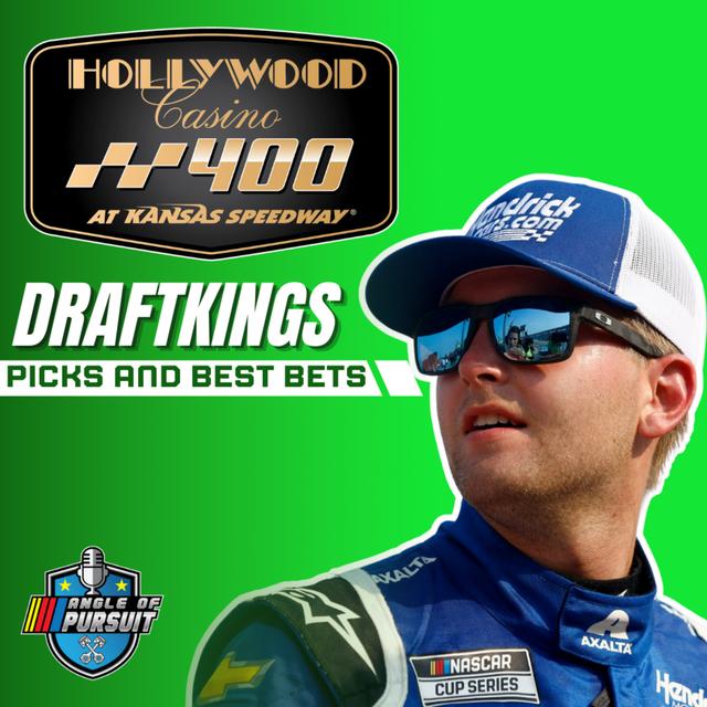 DFS Picks for the Hollywood Casino 400: Kansas DraftKings Predictions - podcast episode cover